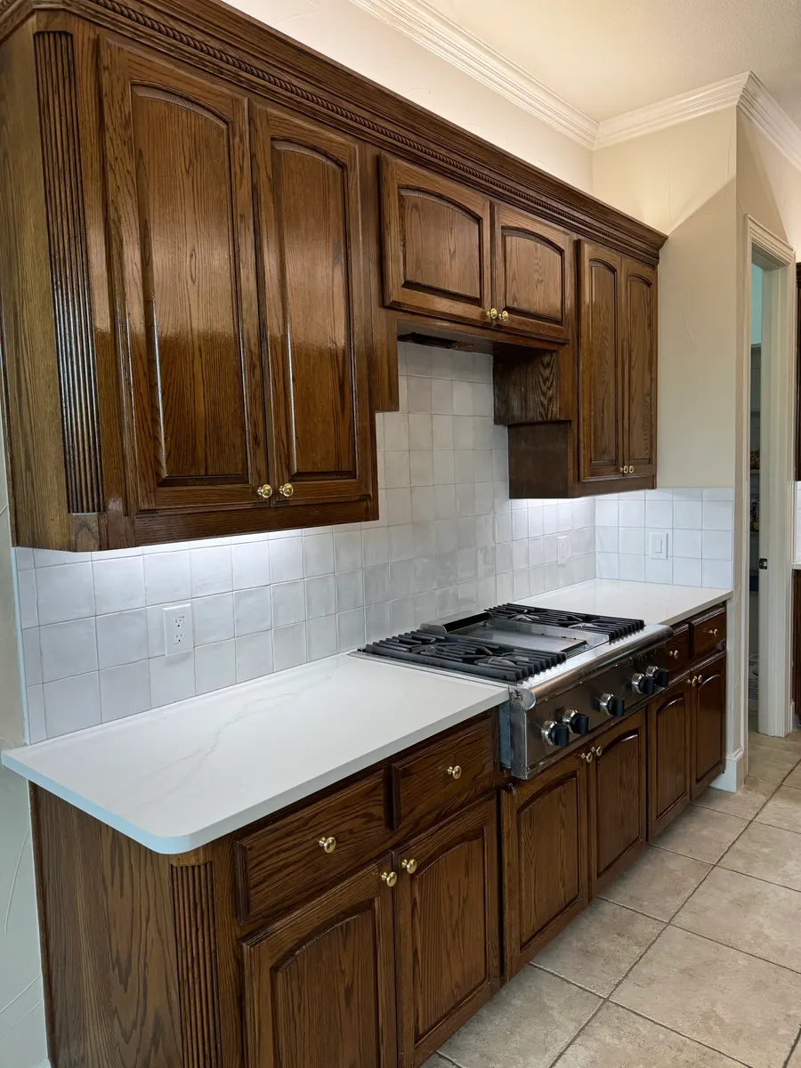 Kitchen remodel photo from customer review